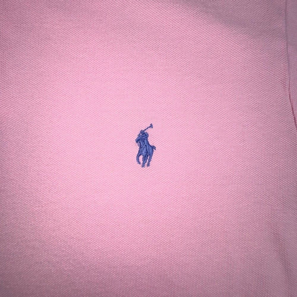 Polo Ralph Lauren Polo Shirt Mens XL Pink Custom Fit SS Pony Logo Preppy Golf - Picture 3 of 7